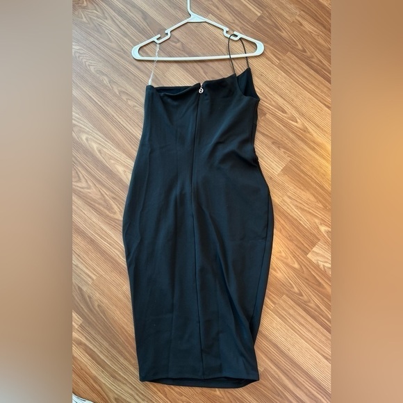 Nookie Lust one shoulder midi dress black NEW - Picture 8 of 16